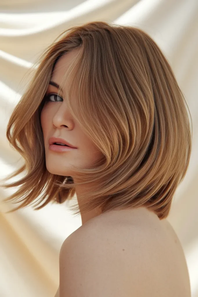 Airy Feathered Bob