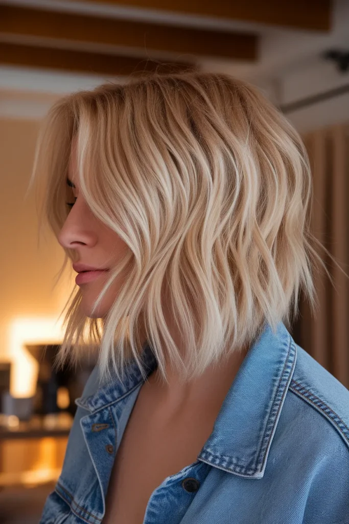 Airy Wavy Bob