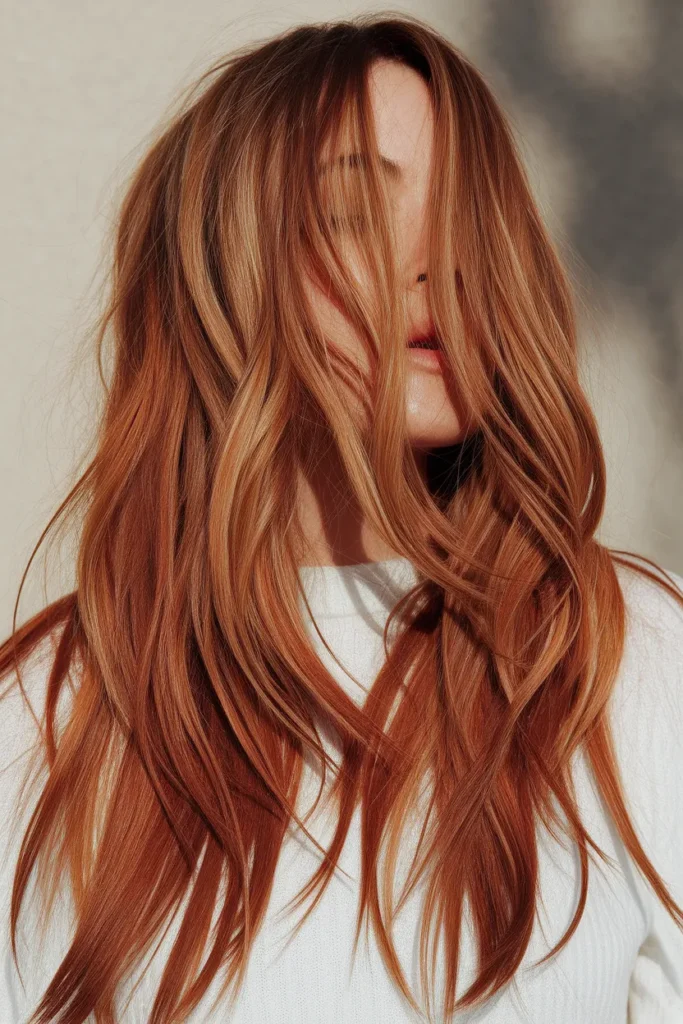 Amber Ribbon Layers