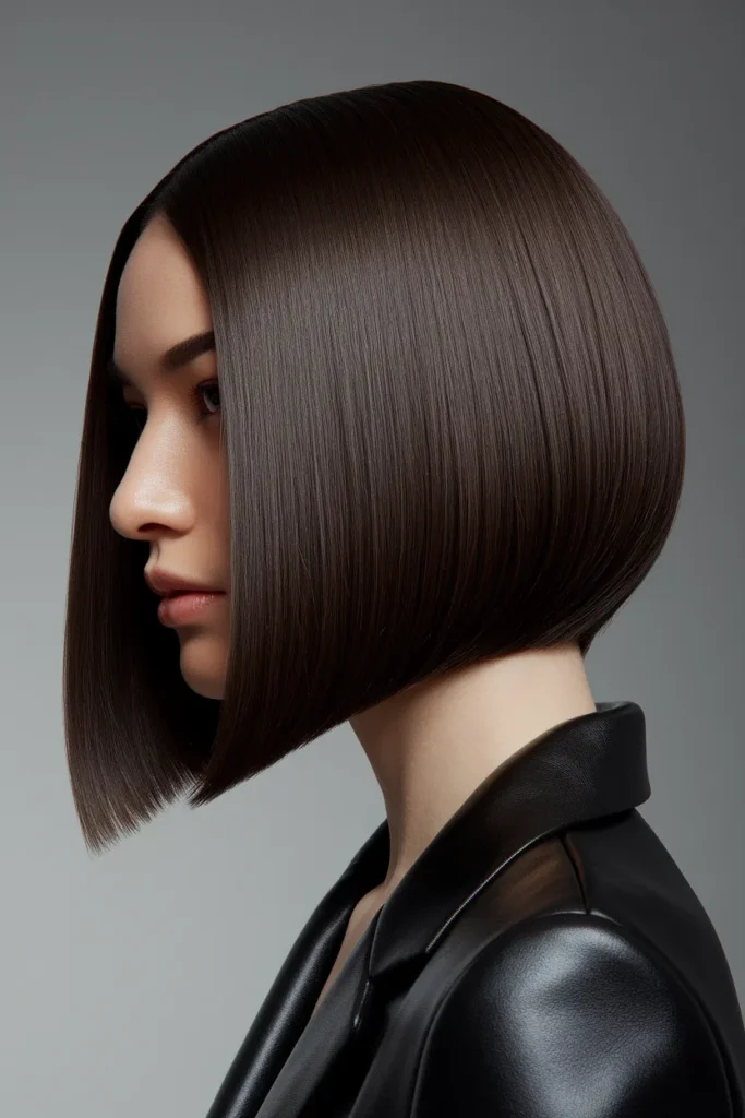 Angled Bob Cut