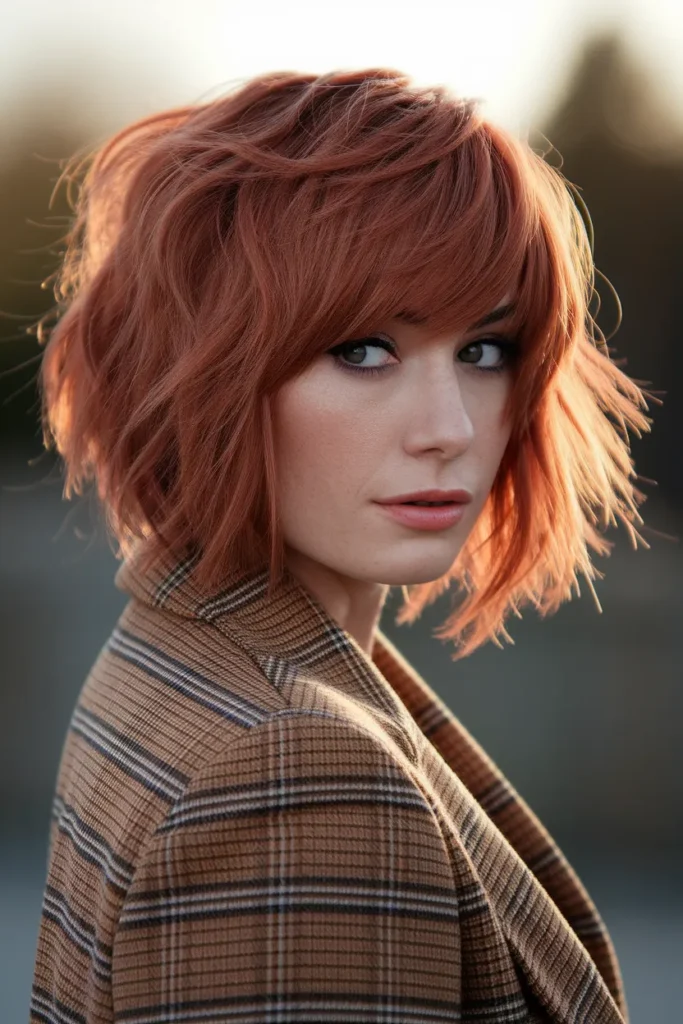 Auburn Flip Shag