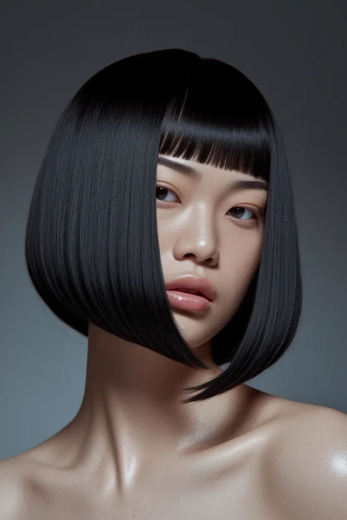 Blunt Midi Cut