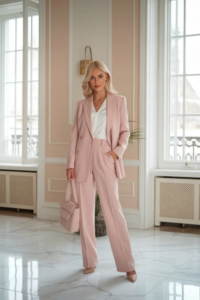 Blush Pink Tailoring