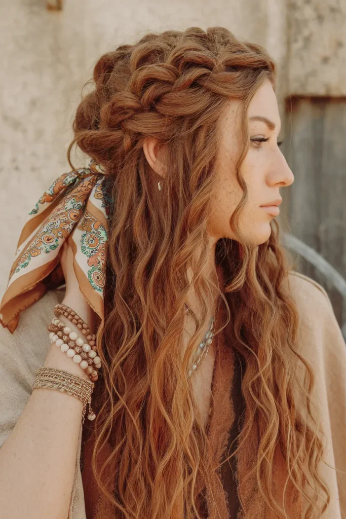 Boho Wrap Bun