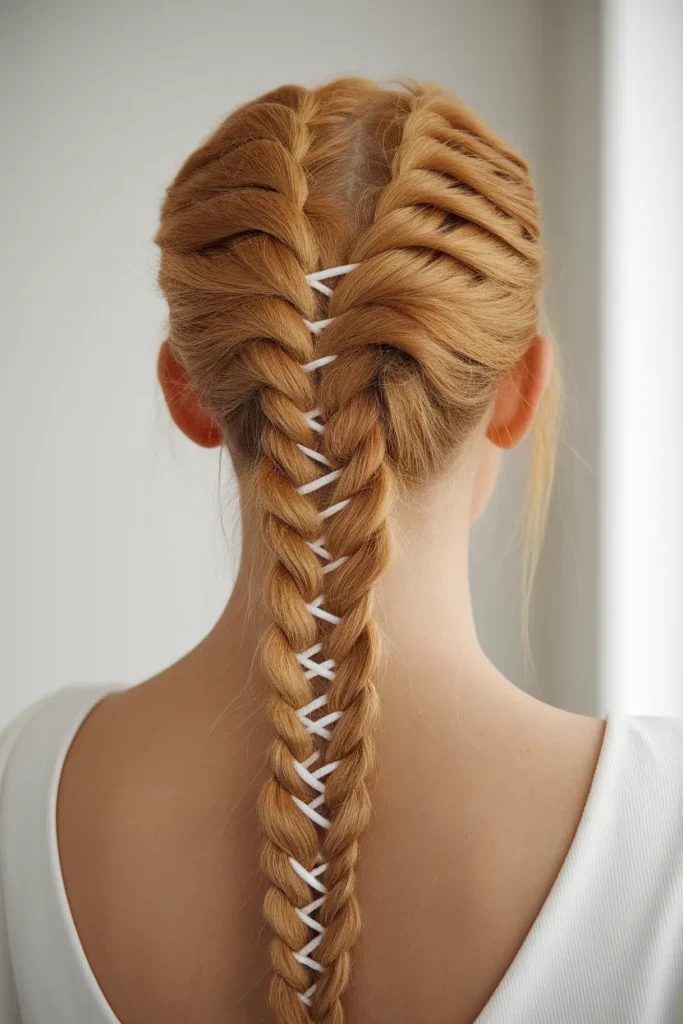 Braided Corset Tail