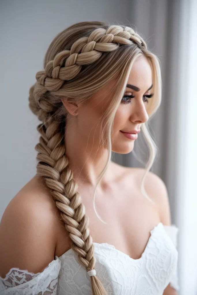 Braided Crown Knot