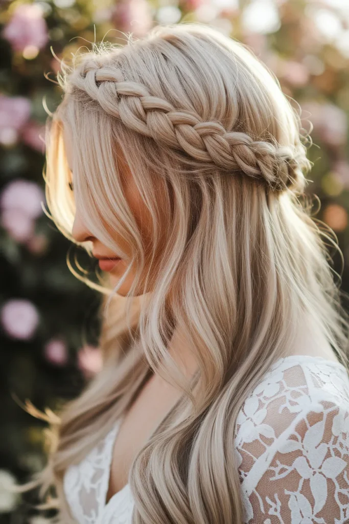 Braided Crown Style