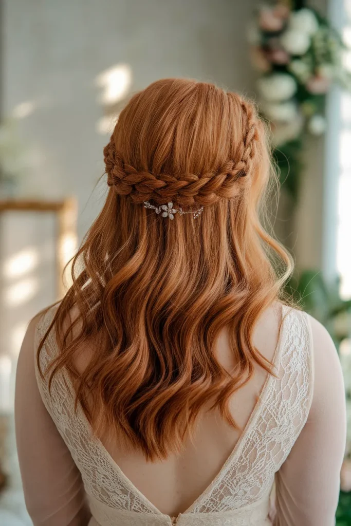 Braided Half Crown