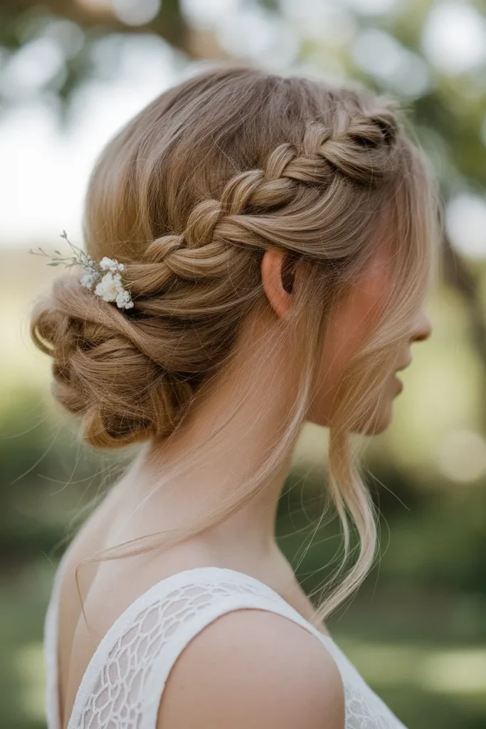 Braided Side Knot