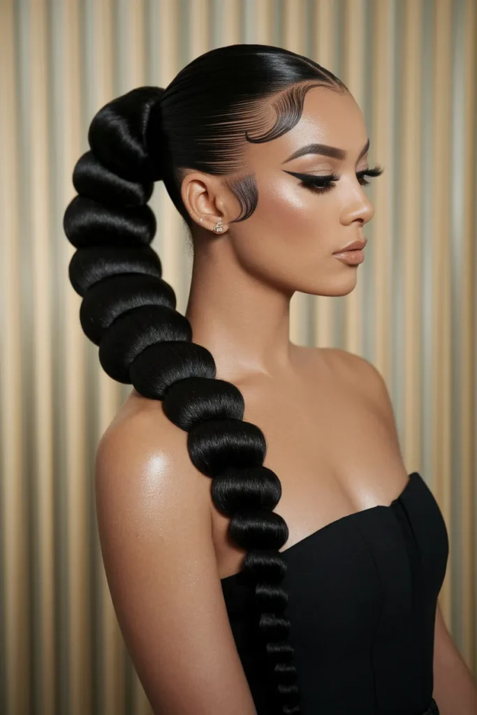 Bubble Ponytail