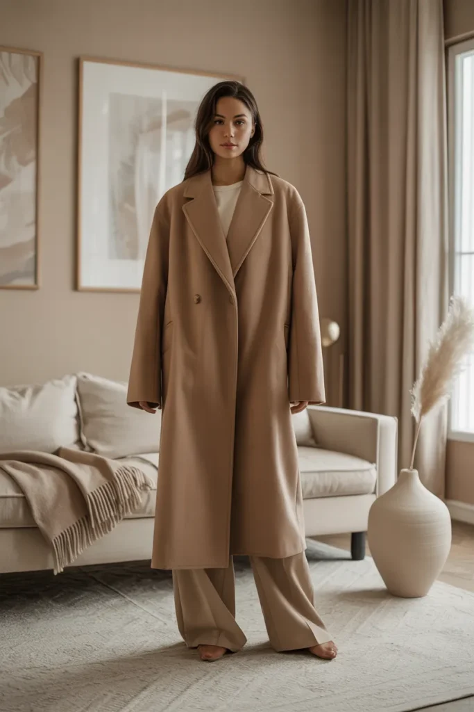 Camel Coat Chic