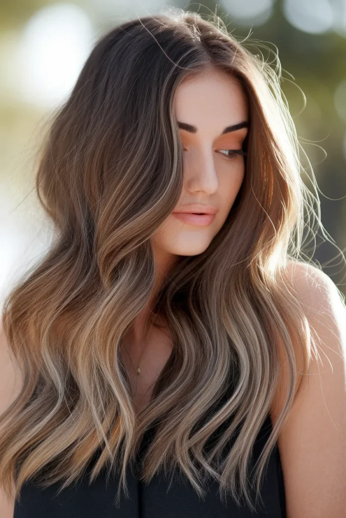  Caramel Balayage Waves