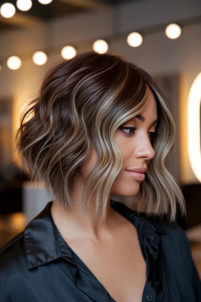 Caramel Waves Crop