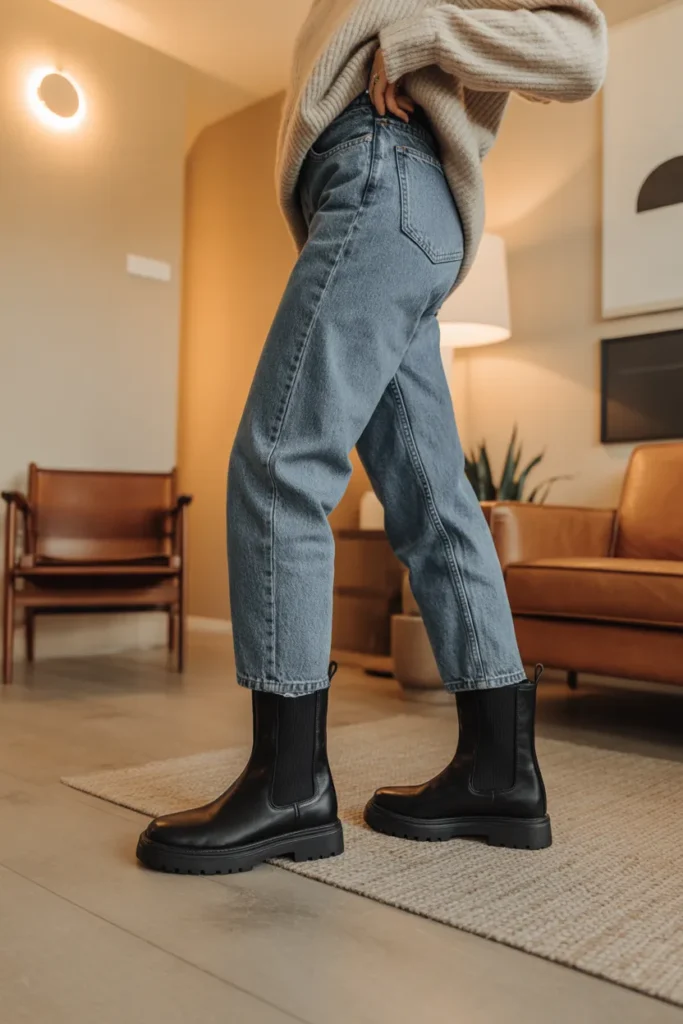 Chunky Boots Look