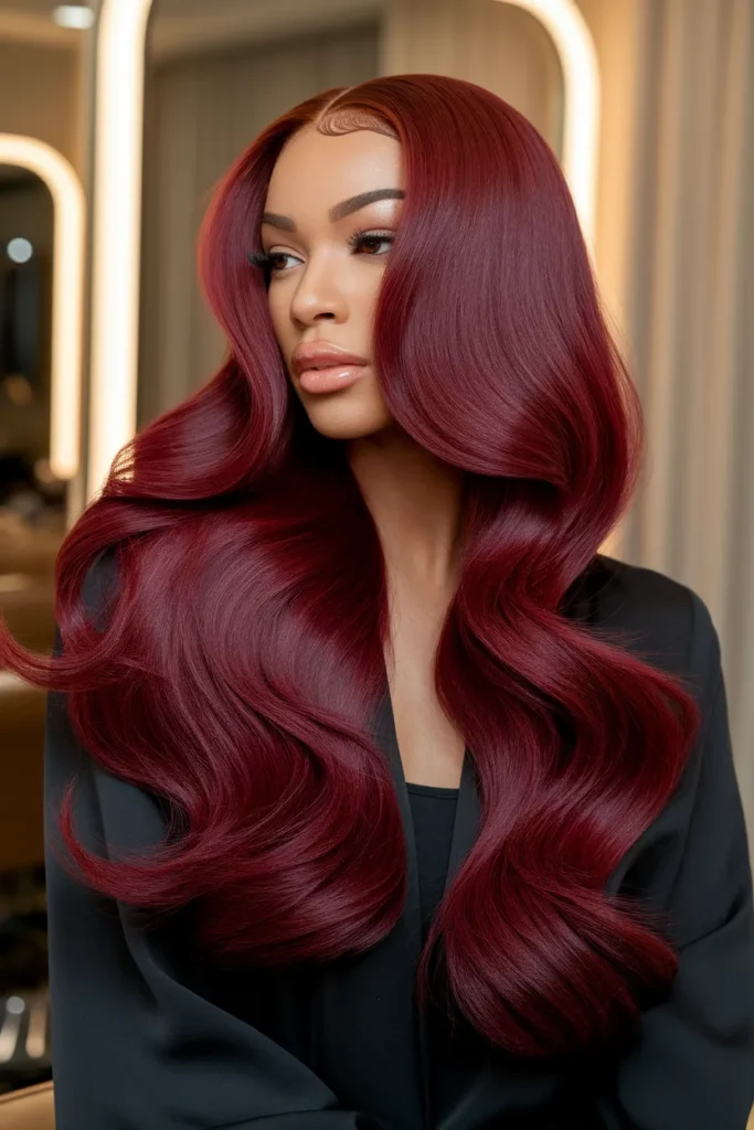 Cranberry Mahogany Glow