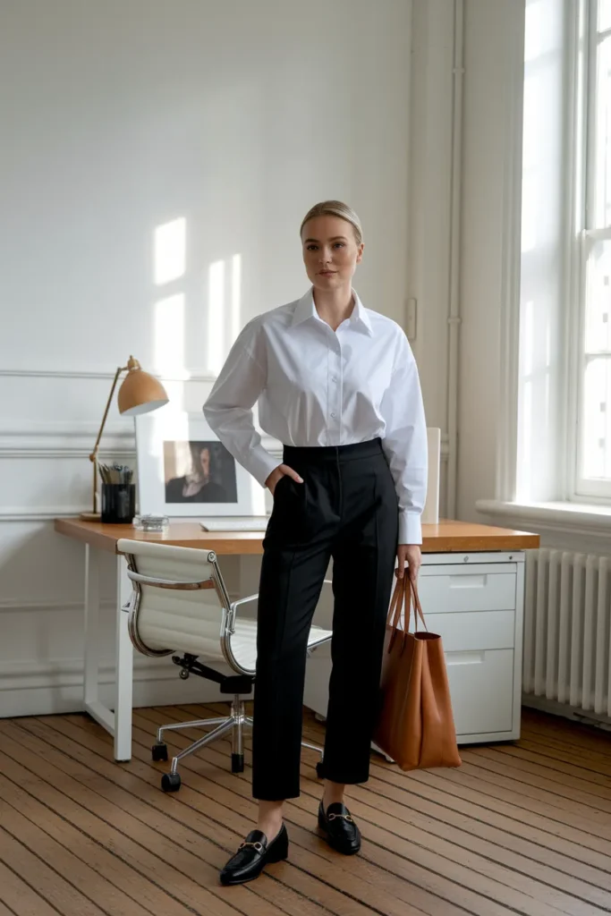 Crisp White Shirt