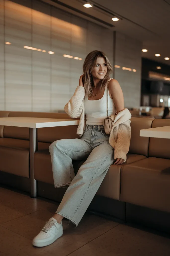 Cropped Cardigan Fit