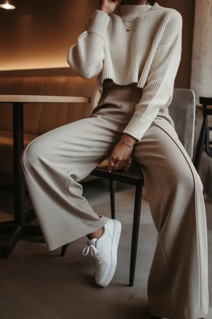  Cropped Sweater Pairing
