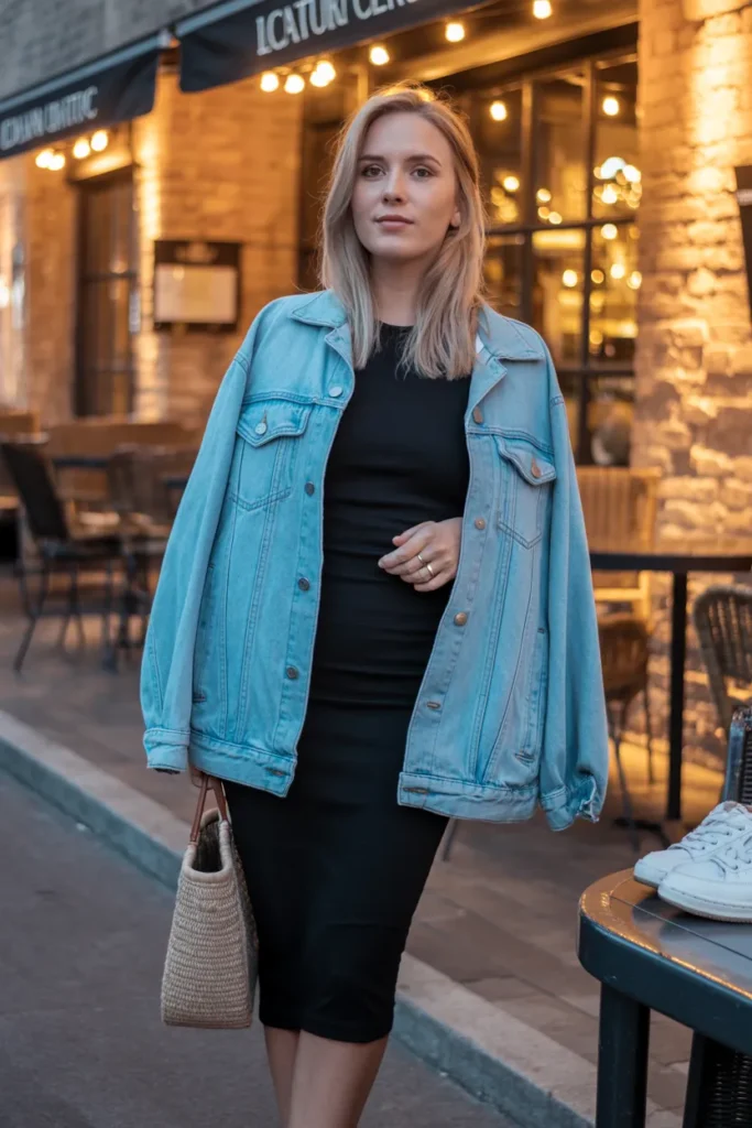 Denim Jacket Contrast
