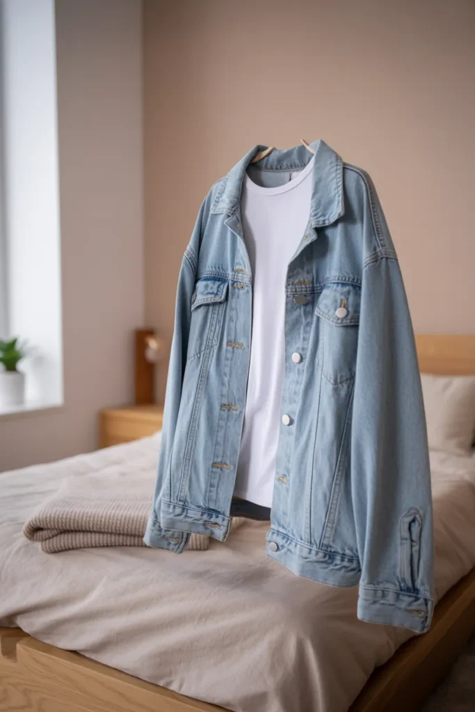 Denim Layer Look