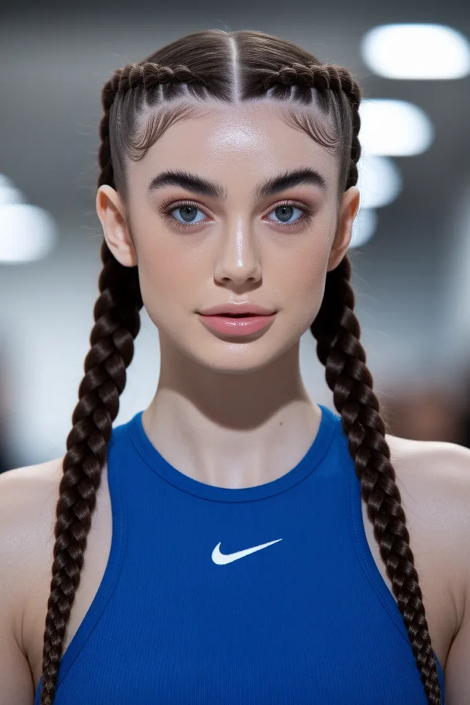 Double Braided Pigtails