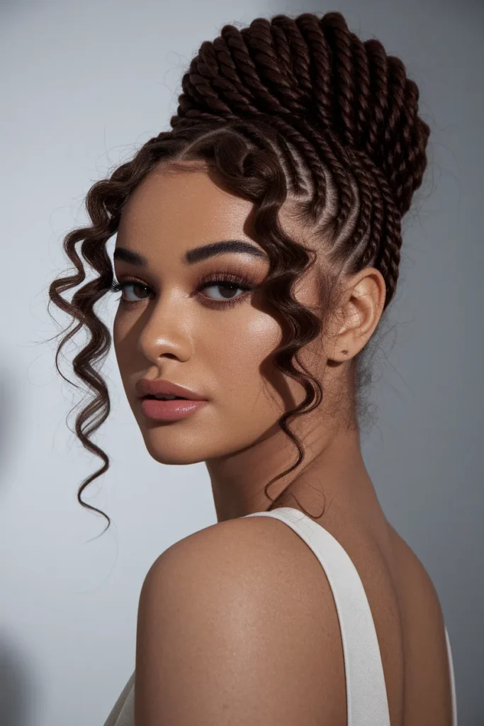 Elegant Knotted Bun