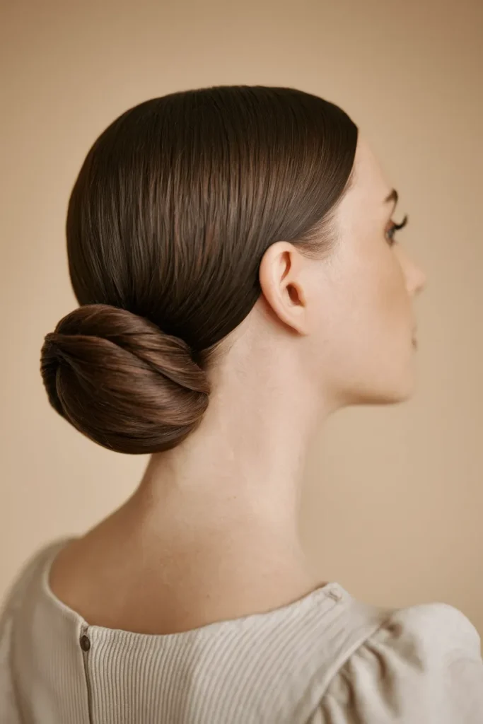 Elegant Low Chignon