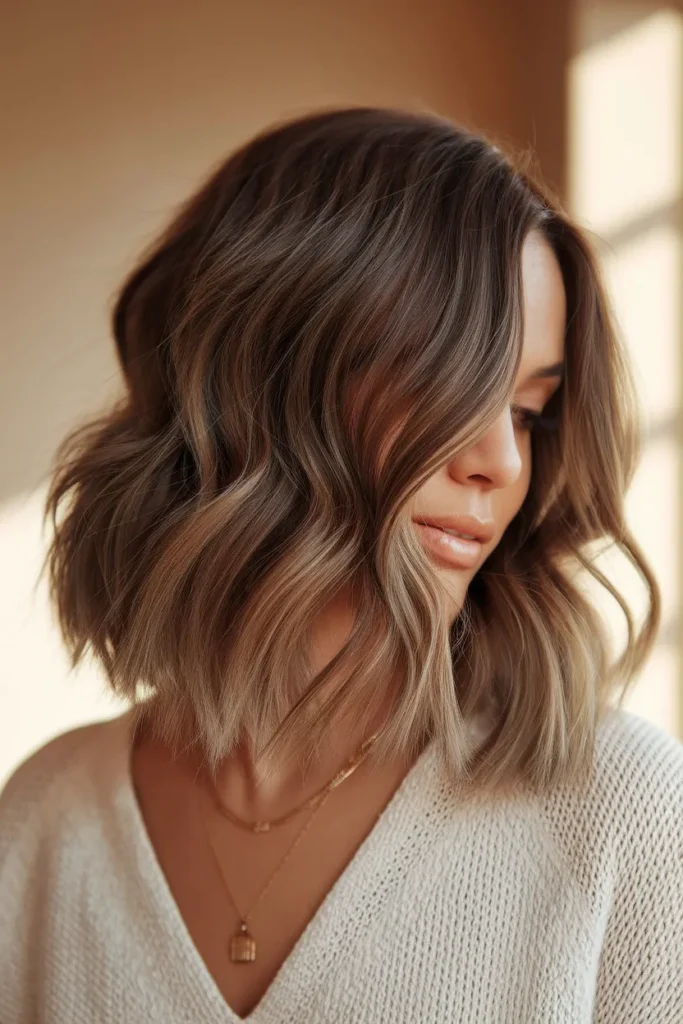 Feathered Collarbone Cut