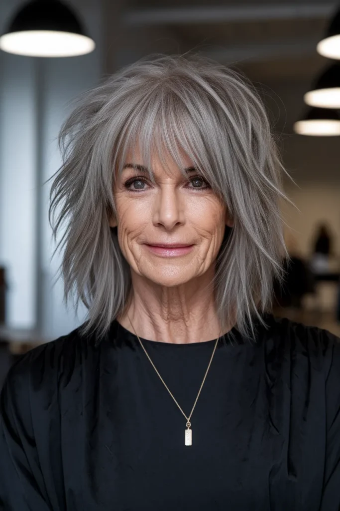 Feathered Shag Cut