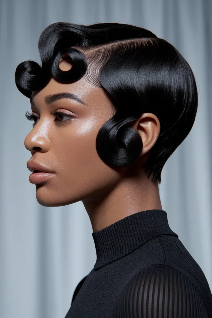 Finger Wave Pixie