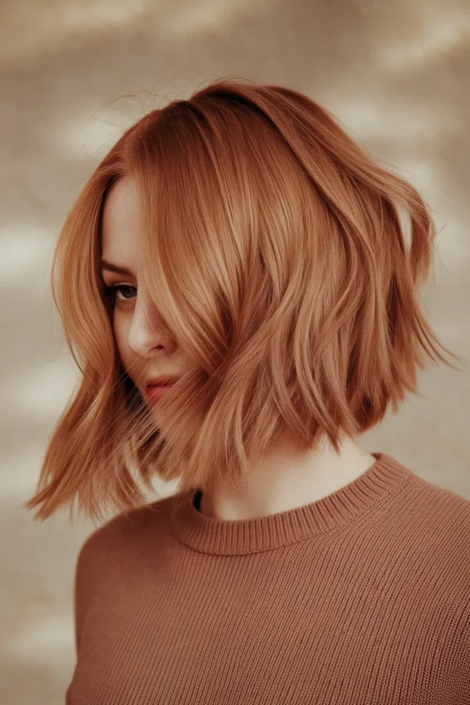 Flipped Textured Bob