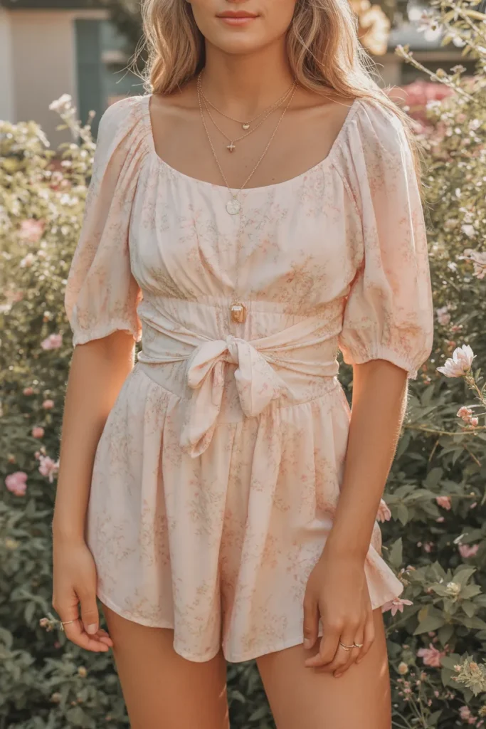 Floral Romper Style