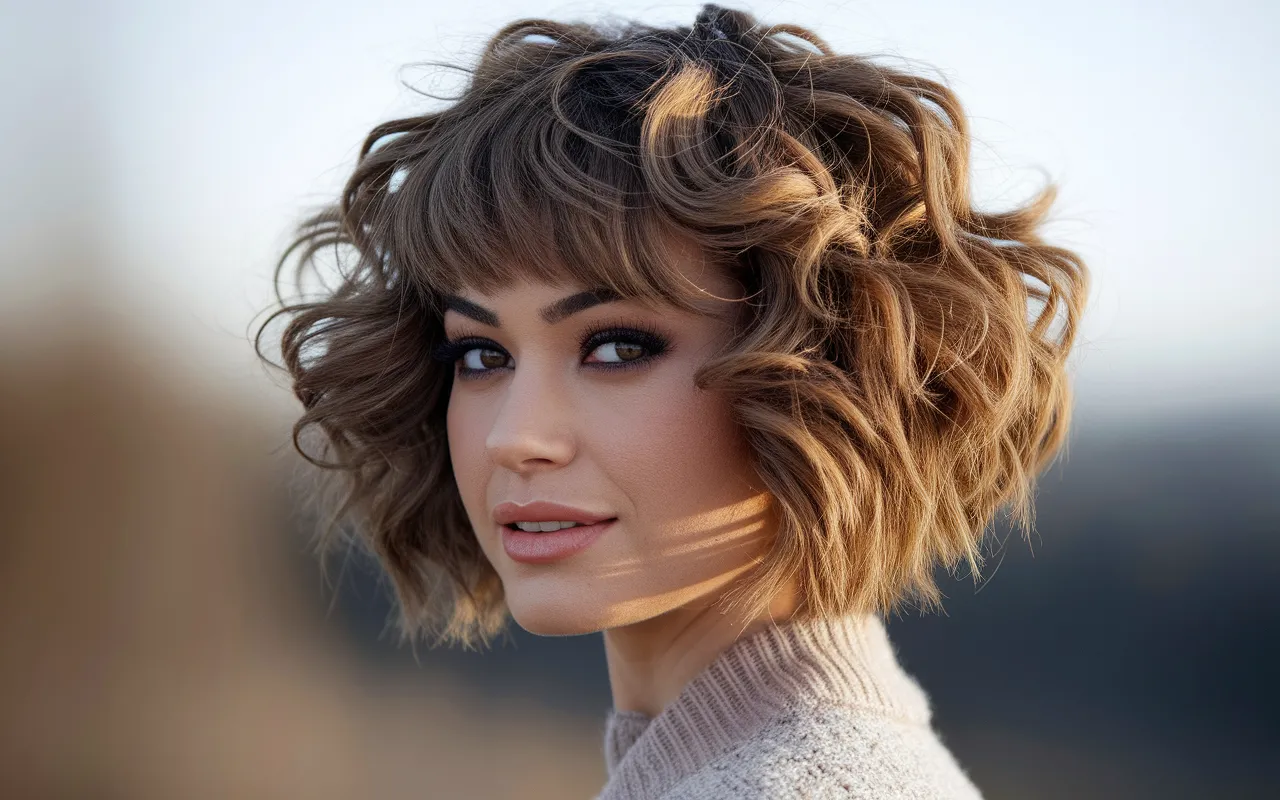 Funky Short Shag Hairstyles