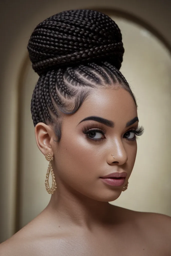 Goddess Braided Bun