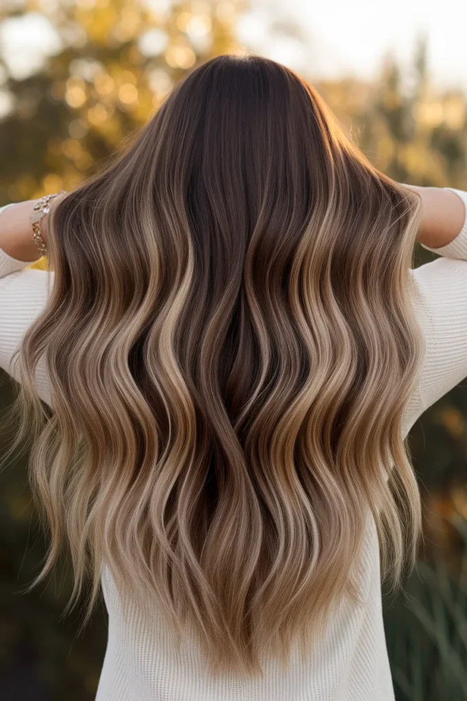 Golden Balayage Sweep