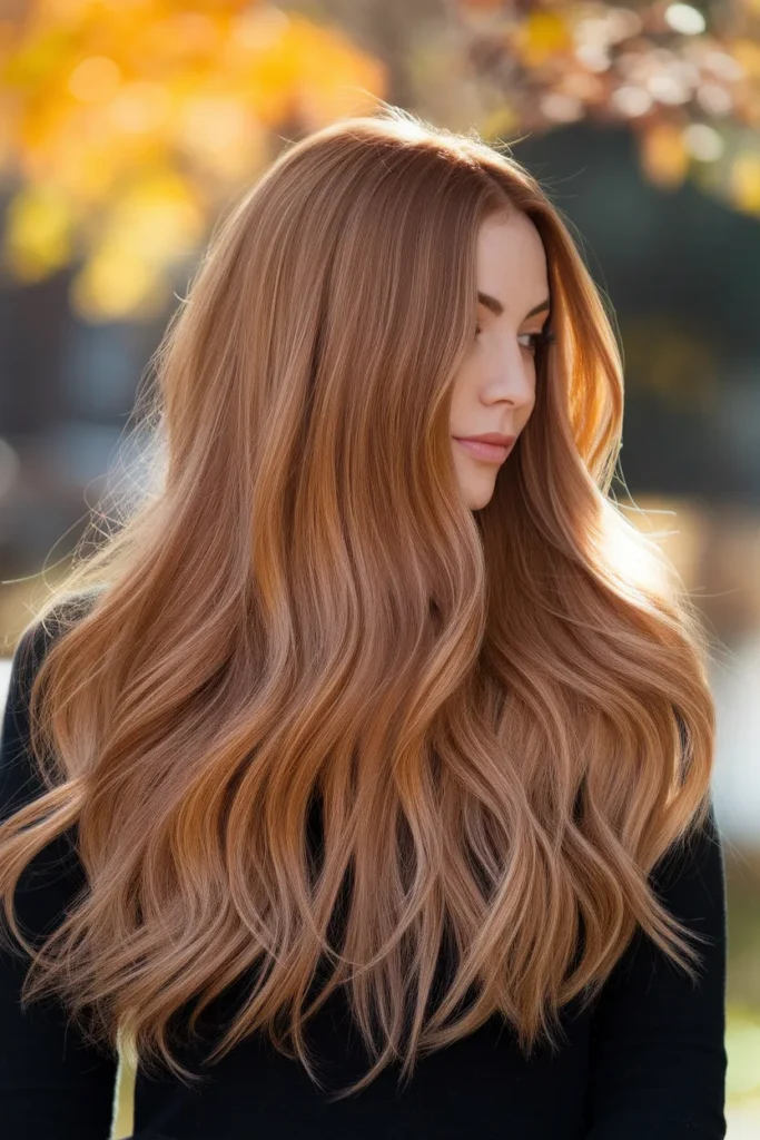 Golden Maple Waves