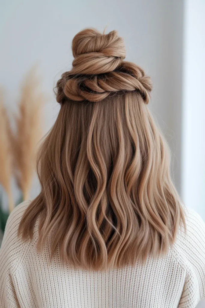Half Bun Waves