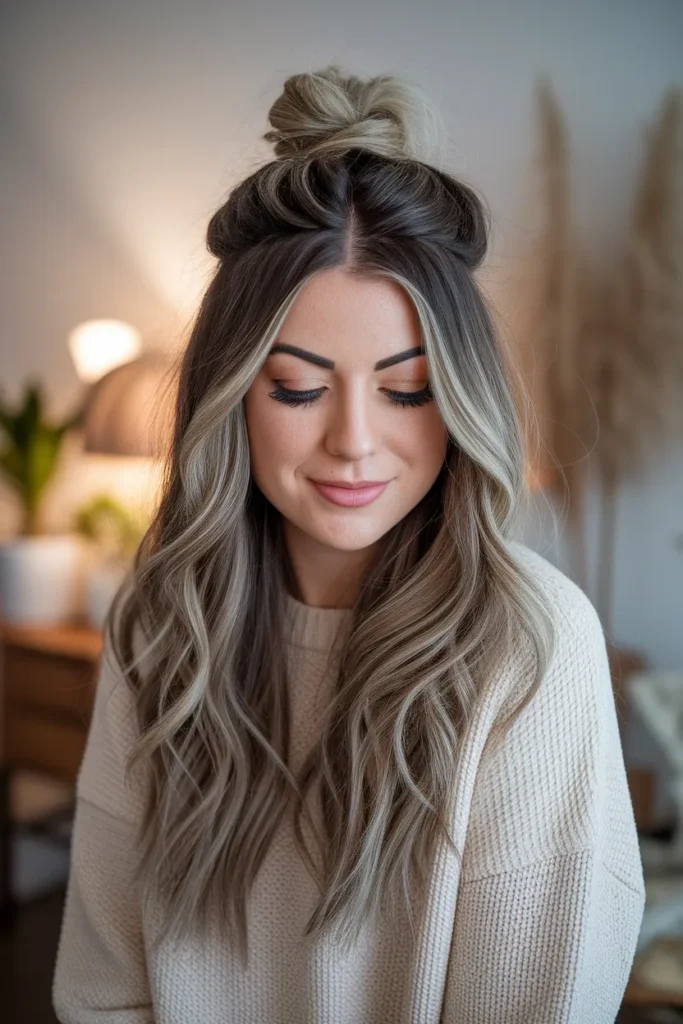 Half Bun Waves
