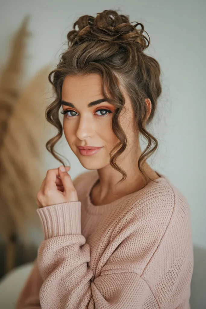 Half-Up Bun