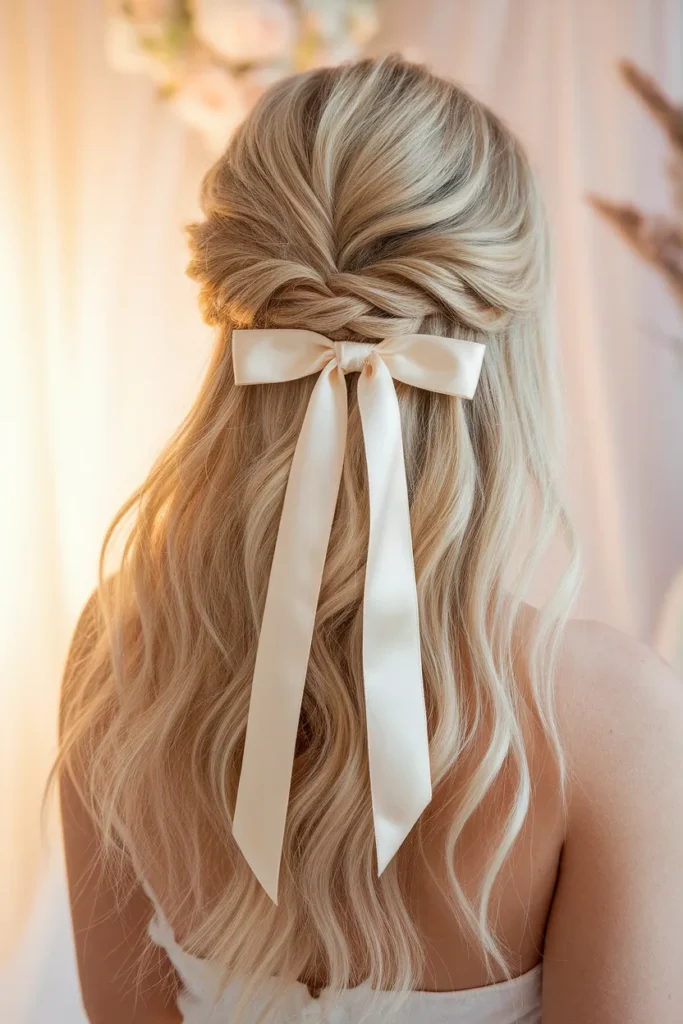 Half-Up Ribbon