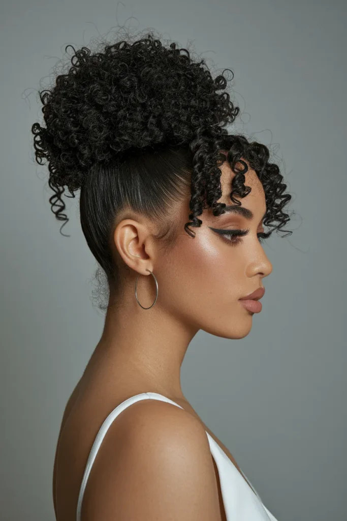 High Puff Bun