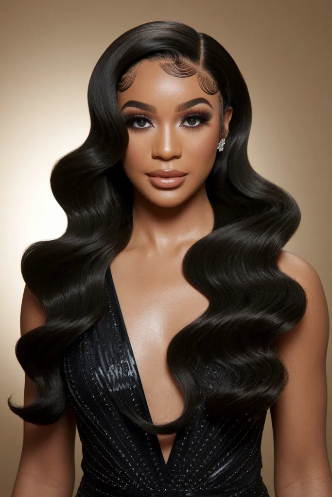 Hollywood Glam Waves
