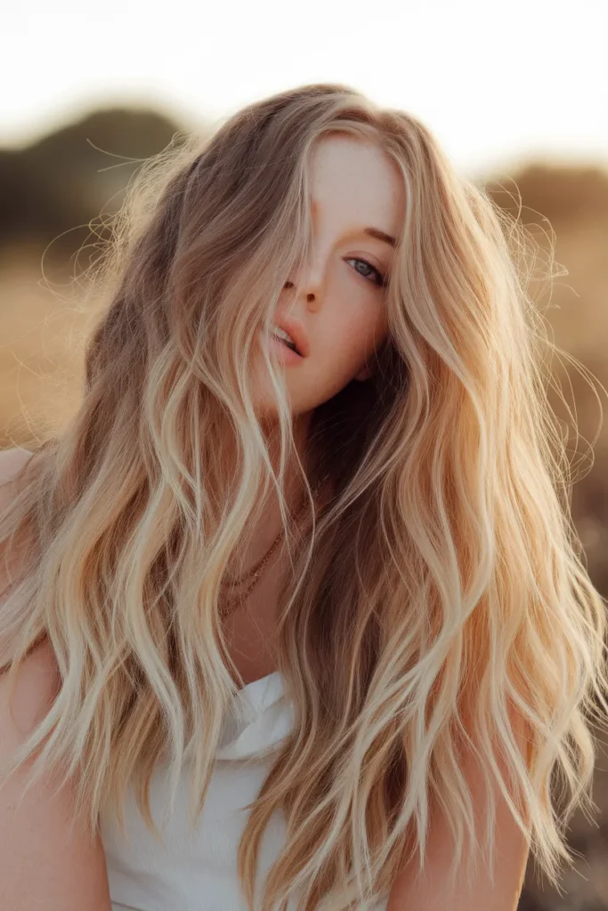 Honey Bronde Waves