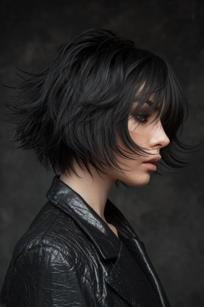 Jet Black Shag