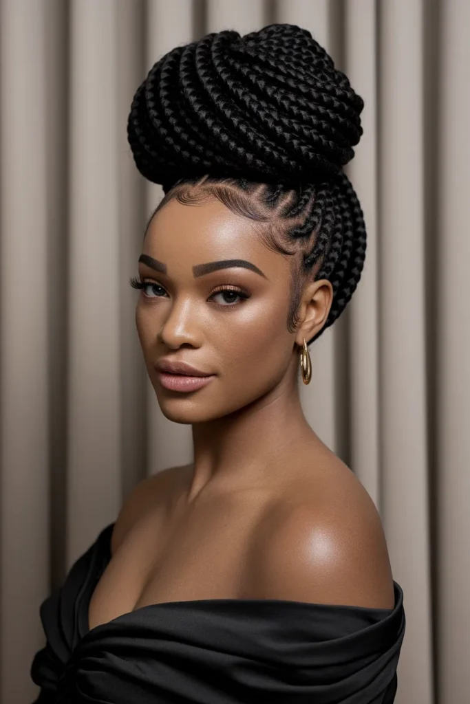 Jumbo Twist Updo
