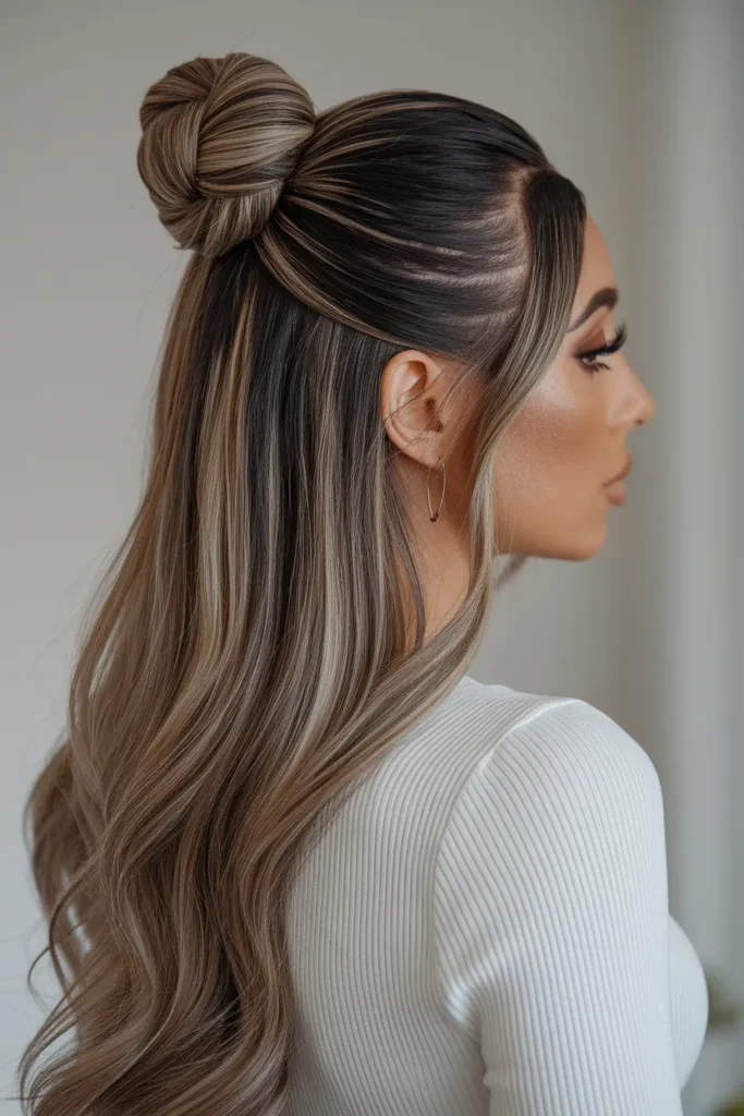 Knotted Pony Bun