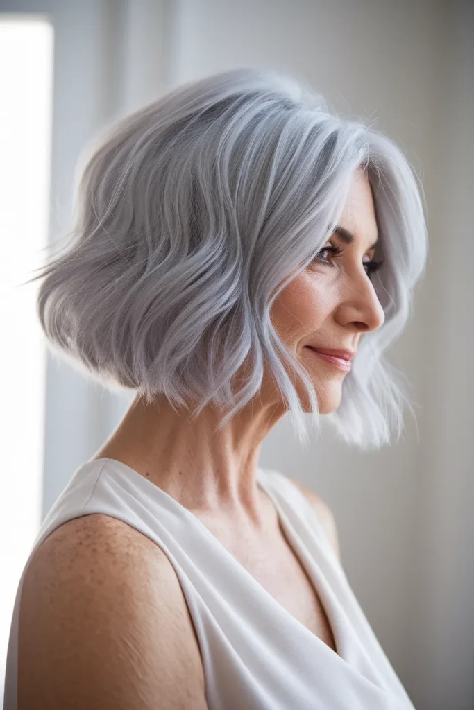 Layered Bob Cut