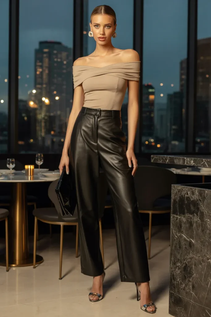 Leather Pants Chic
