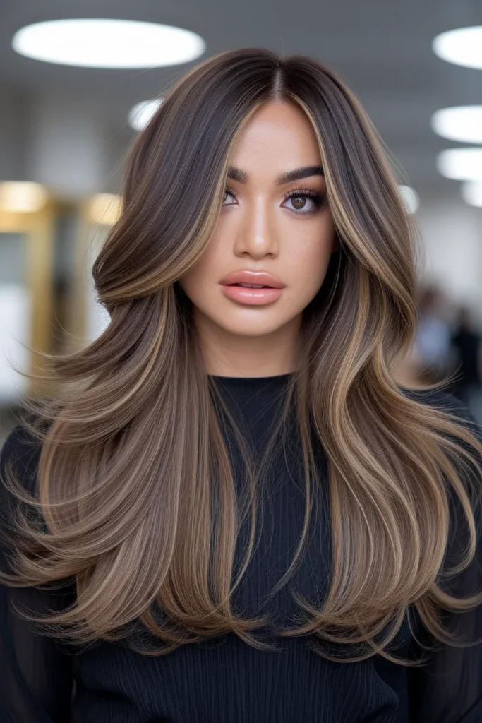 Long Layered Flip
