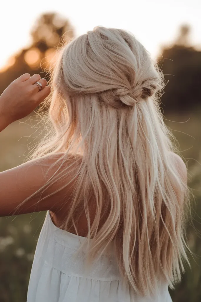 Loose Boho Knot